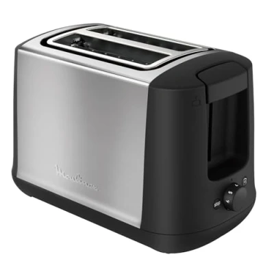 Abbildung von MOULINEX LT340811 Subito Toaster mit 2 Rillen, 7 Bräunungsstufen, 850 W, Edelstahl, 5.3 tons, Braun
