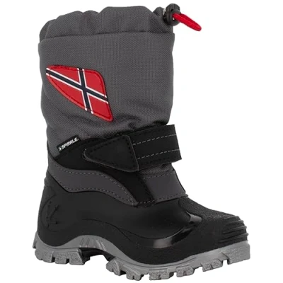 Abbildung von Spirale Winterstiefel Morten Kinderstiefel gefüttert grau 33