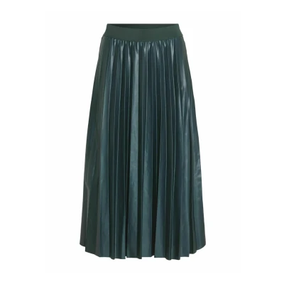 Abbildung von VILA Vinitban Skirt Alinienrock, Damen, Größe: Large, Ponderosa pine