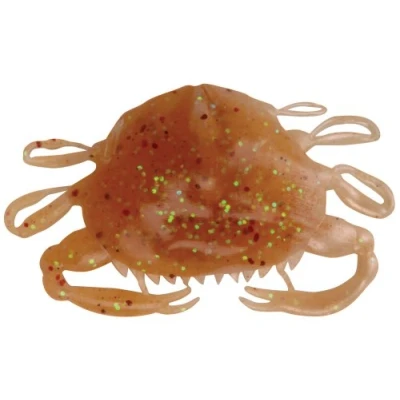 Abbildung von Berkley Gulp! Saltwater Peeler Crab 2in Shad Amber Glow (5 Stück) Gummifisch