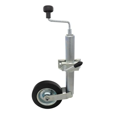 Abbildung von p4U Stützrad Bugrad mit Halter inklusive Klemmschelle Original von Knott 150kg 48mm Aufnahme für Anhänger Wohnwagen Trailer
