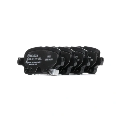 Abbildung von BOSCH 0 986 424 839 Bremsbelagsatz Low Metallic mit integriertem Verschleißsensor OPEL: Astra K Hatchback, Sports Tourer, Ampera e