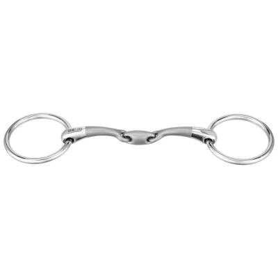Abbildung von Sprenger Unterlegtrense Satinox 12mm RVS Doppeltgebroch 13,5