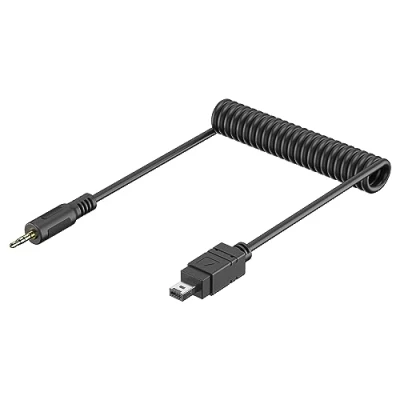 Abbildung von JJC Fernauslöser DC2 Kabel Anschlusskabel für Nikon Z7 Z7II Z6 Z6II Z6III Z5 Df D600 D610 D750 D7500 D7000 D5100 D3300 P7800 P1000 P1100 (Weitere Kompatibilitätskameras)