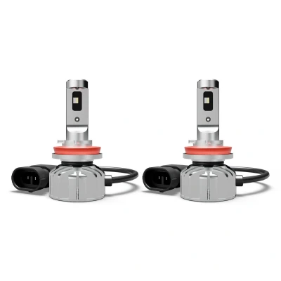 Abbildung von OSRAM NIGHT BREAKER LED SMART H8; Nebelscheinwerfer mit Straßenzulassung; breiterer Nebellichtstrahl; 6000K; 2 Lampen