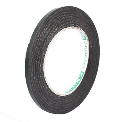 Abbildung von sourcing map 1 Stück 5mm x 0,5mm doppelseitiges Klebeband selbstklebend stoßfest Anti Lärm Schaumband 10 Meter Länge