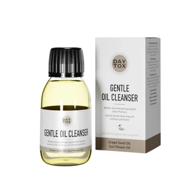 Abbildung von Gesichtsöl für trockene &amp; sensible Haut, Reinigungsöl Gesicht Vegan, ohne Parfüm, Made in Germany, DAYTOX Gentle Oil Cleanser 100 ml