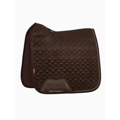 Abbildung von LeMieux Schabracke Crystal Suede Dressur Braun L