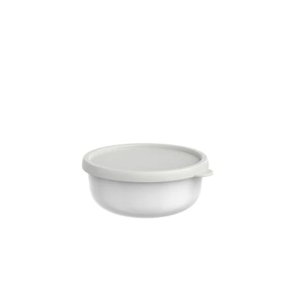 Abbildung von Mepal Mikrowellengeschirr Lumina Frischhaltedosen mit Deckel für Kühlschrank, Gefrierschrank, Dampfgarer &amp; Mikrowelle Mikrowellenschüsseln Aufbewahrungsbox 750 ml White