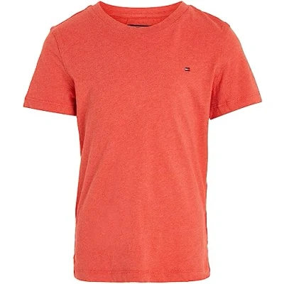 Abbildung von Tommy Hilfiger BOYS basic Tshirt für Kinder, Größe: 74, Apple red heather