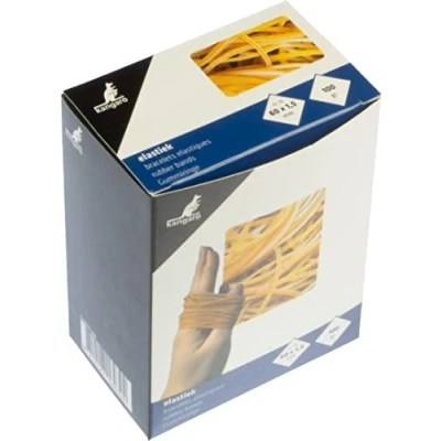 Abbildung von Gummiband Kangaro nr. 16 60x1,5mm 100gr naturel, K 5006 100