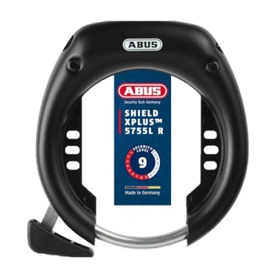 Abbildung von ABUS Unisex Erwachsene 5755L R BK OE Rahmenschlösser, Unifarben, universal