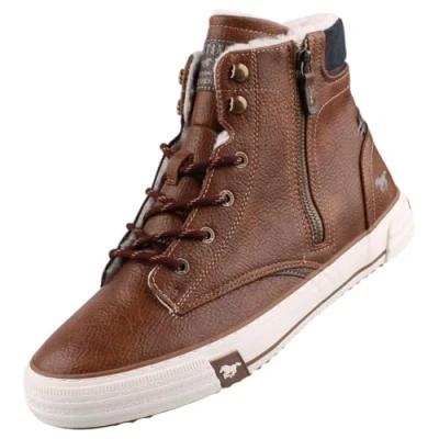Abbildung von MUSTANG Herren High Top Sneaker Braun EU 41