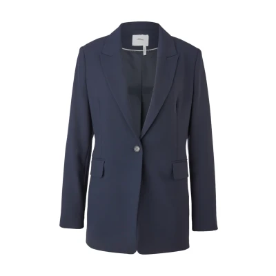 Abbildung von s.Oliver Black Label Blazer, Damen, Größe: 40, Dark navy