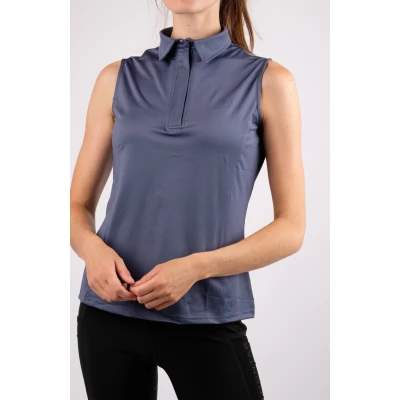 Abbildung von Montar Poloshirt Fiona Ärmellos Ozeanblau M