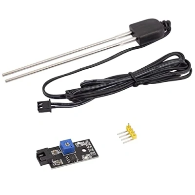 Abbildung von AZDelivery Bodenfeuchtesensor, Feuchte Detektor und Pflanzenfeuchte Messgerät mit korrosionsbeständiger Sonde für automatische Bewässerung System kompatibel Arduino Raspbery Pi
