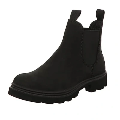 Abbildung von ECCO Damen Grainer W Chelsea Fashion Boot, Black, 41 EU