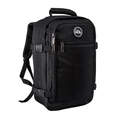 Abbildung von Cabin Max Metz 40x20x25 20L Handgepäck Rucksack, Tasche, Ryanair 40x20x25, Rucksack Flugzeug, Travel Backpack Reiserucksack Recyceltes Polyester, Seitliche Kompression