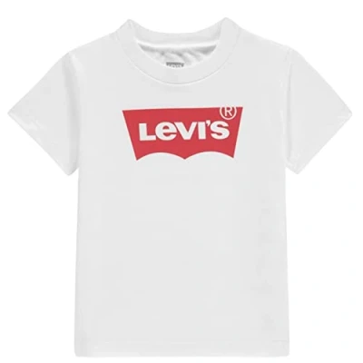 Abbildung von Levi&#039;s Batwing A LINE TEE Tshirt print für Kinder, Größe: 68, Red/white