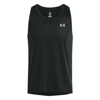 Abbildung von Under Armour Herren Launch Singlet, leichtes atmungsaktives Tank Top, schnelltrocknendes Funktionsshirt mit reflektierenden Details