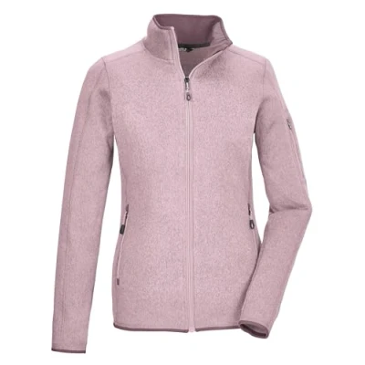 Abbildung von killtec Damen Strickfleecejacke/Fleecejacke mit Stehkragen KOW 111 WMN KNT FLC JCKT, hell malve, 36, 41800 000