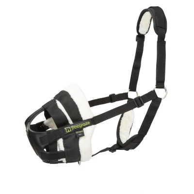 Abbildung von Shires Grasmaske Graze AirFlow Grazing Schwarz
