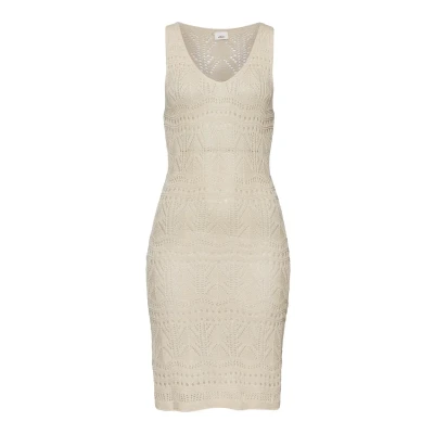 Abbildung von s.Oliver Strickkleid, Damen, Größe: 42, Sand