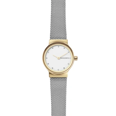 Abbildung von Skagen Freja Uhr silvercoloured, Damen, Größe: One Size, Silver coloured