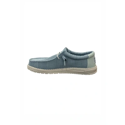 Abbildung von HEYDUDE Halbschuhe Herren Wally Stretch Sox Blau 42 Mesh