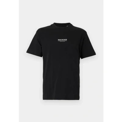 Abbildung von TOM Tailor Denim Relaxed Printed Tshirt print, Herren, Größe: XS, Black
