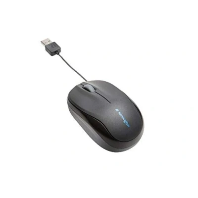 Abbildung von Kensington PRO FIT Retractable Mobile Mouse Scroll Rad, PC Maus, PC/Mac, Notebook 2 Wege