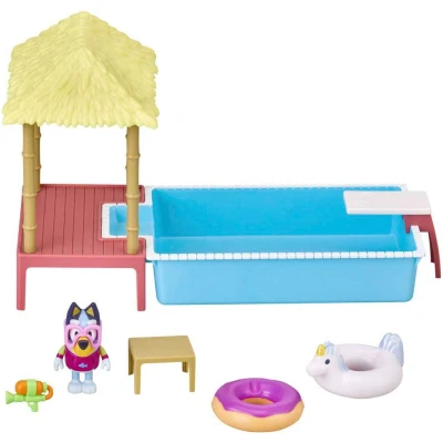 Abbildung von Bluey Spielset Pool mit Figur
