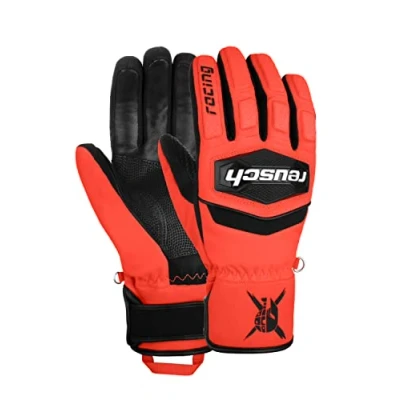 Abbildung von Reusch Worldcup Warrior RTEX XT Fingerhandschuh Black fluo red, Größe: 11, red