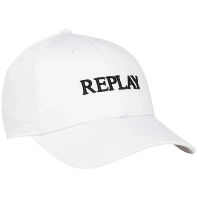 Abbildung von Replay Unisex Ax4161.002.a0113 Baseballkappe, Optical White 001, Einheitsgröße EU
