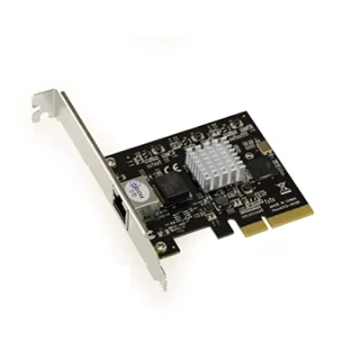Abbildung von KALEA INFORMATIQUE 10 GB PCIe LAN Ethernet Controller Karte 1 RJ45 Port mit TEHUTI Networks TN4010 10G NIC Chipsatz.