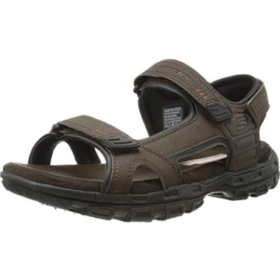 Abbildung von Skechers Herren Louden Sandale, Braun, 42 EU