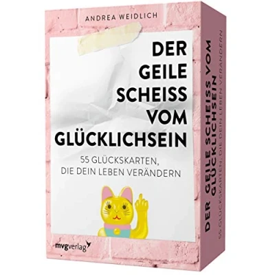 Abbildung von Der geile Scheiß vom Glücklichsein 55 Glückskarten, die dein Leben verändern: Das Kartendeck zum SPIEGEL Bestseller. Für mehr Dankbarkeit, Achtsamkeit und Selbstliebe
