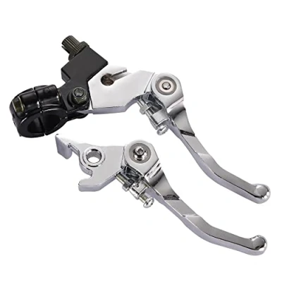 Abbildung von GOOFIT 22mm 7/8&#039;&#039; Faltbar Brems und Kupplungshebel Satz Ersatz für 50cc 70cc 90cc 110cc 125cc Dirtbike
