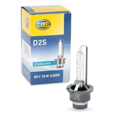 Abbildung von HELLA 8GS 007 949 261 Glühlampe, Fernscheinwerfer D2S 85V 35W 4300K Xenon AUDI: A4 B5 Avant, MAZDA: 5, BMW: X5