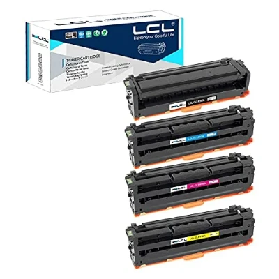 Abbildung von LCL Kompatibel Tonerkartusche CLT 503L K503L C503L M503L Y503L (1Schwarz 1Cyan 1Magenta 1Gelb) für Samsung SL C3010ND C3060FR C3060ND