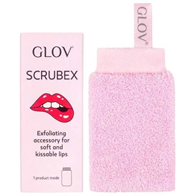 Abbildung von Lippen Peeling Handschuh Scrub Tuch Für Sanfte Exfoliation, Lippenpflege &amp; Entfernung Von Trockener Haut Ideal Zarte Und Optimale Lippenbalsamaufnahme