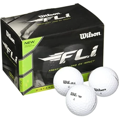 Abbildung von Wilson Staff F.L.I. Golfbälle, Weiß, 12 Stück