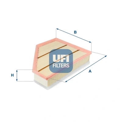 Abbildung von UFI Filters 30.357.00 Luftfilter für Autos