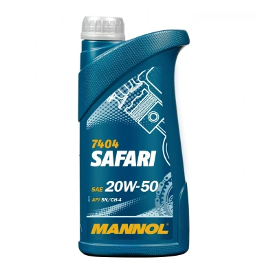 Abbildung von Mannol Safari 20W 50 1l Motoröl MN7404 1 KIA: cee‘d II Hatchback, Sportage III, Sportswagon, SUZUKI: SWIFT 3, SX4 S Cross, 4