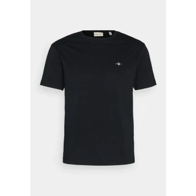 Abbildung von GANT Printed Archive Shield Tshirt basic, Herren, Größe: XXL, Black