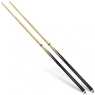 Abbildung von VANLAN Billard Queue Sticks Queues, 2 Stück, 147,3 cm, Billardspitzen, 13 mm, Hausbar, Billardqueue, Stück (147,3 Stück)