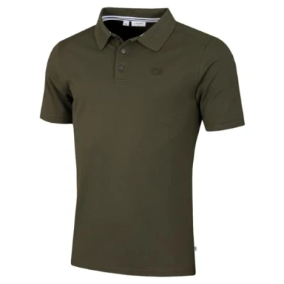Abbildung von Calvin Klein Herren North Coast Poloshirt Olivgrün L