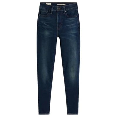 Abbildung von Levi&#039;s 721 HIGH RISE Skinny Jeans Fit, Damen, Größe: 34x32, Dark blue denim