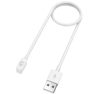 Abbildung von TiMOVO Smartwatch Ladegerät Kompatibel mit Xiaomi Smart Band 9/Band 8 Pro/Active/Redmi Watch 4/3 Active,Magnetisches USB Ladekabel 3.3ft/100cm, Ersatz Ladestation Zubehör für Mi 8, Weiß