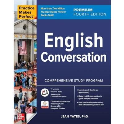 Abbildung von Practice Makes Perfect English Conversation (Practice Perfect, Intermediate)